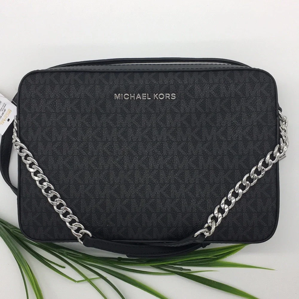 MICHAEL KORS LG EW CROSSBODY Bag Black